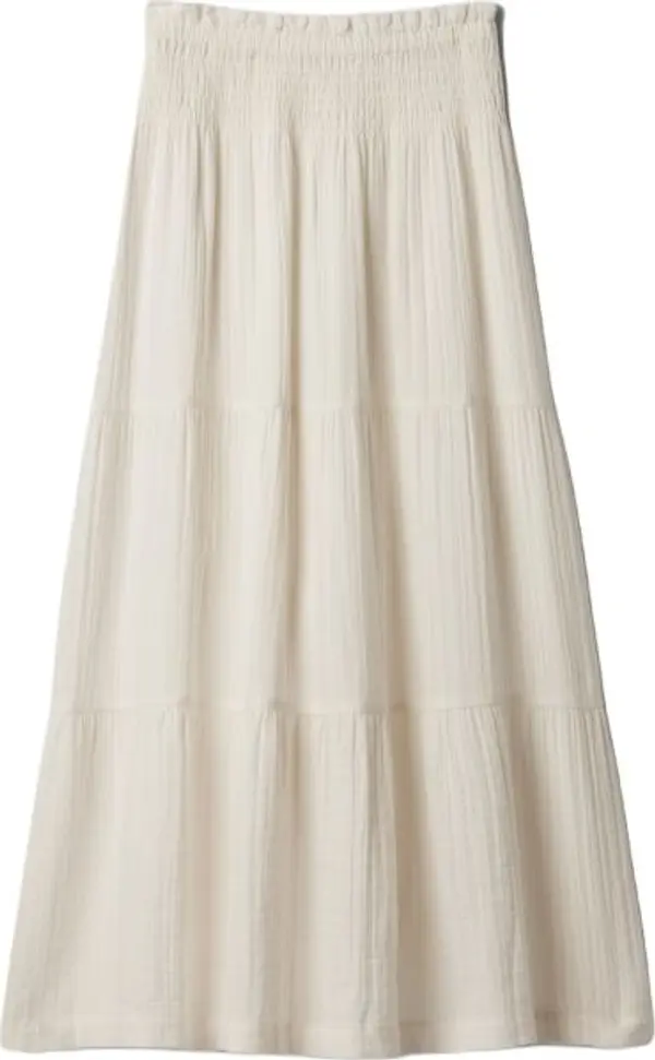 GAP GAP PULL ON GAUZE Дамска пола, бяло, размер