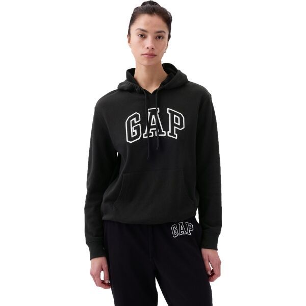 GAP GAP PULLOVER LOGO Дамски суитшърт, черно, размер