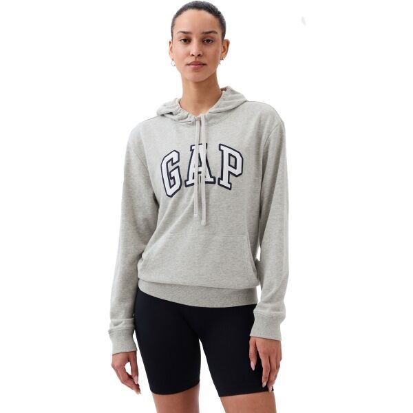 GAP GAP PULLOVER LOGO Дамски суитшърт, сиво, размер
