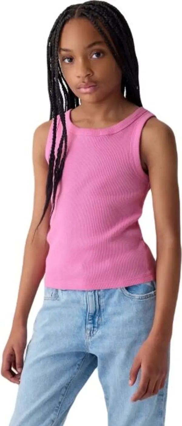 GAP GAP RIB Момичешки потник, розово, размер