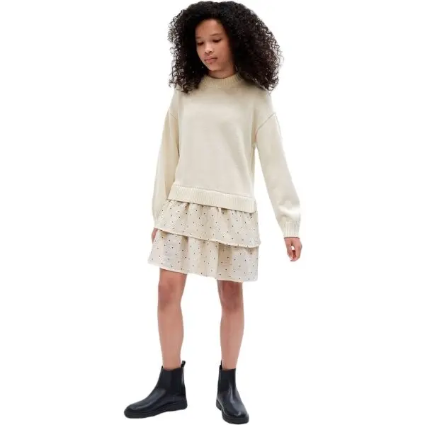 GAP GAP S2W Рокля за момичета, бежово, размер