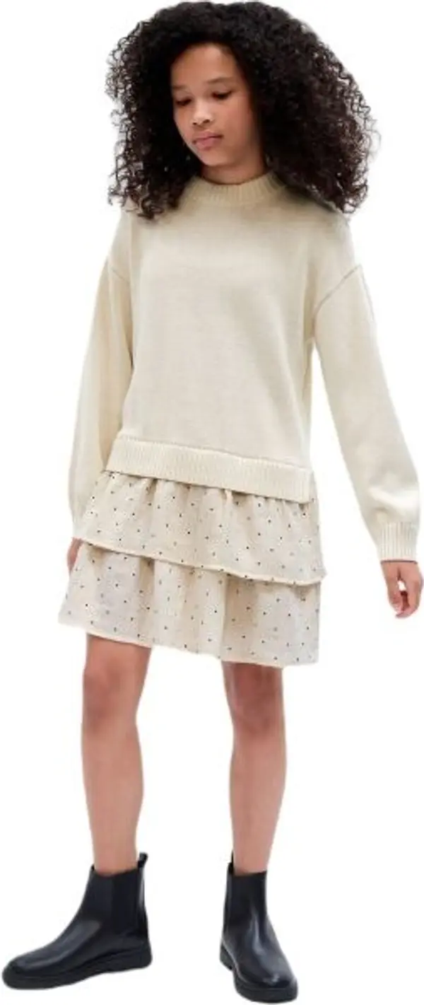 GAP GAP S2W Рокля за момичета, бежово, размер