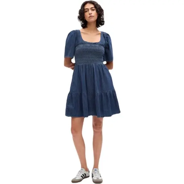 GAP GAP SCOOP Дамска рокля, тъмносин, размер