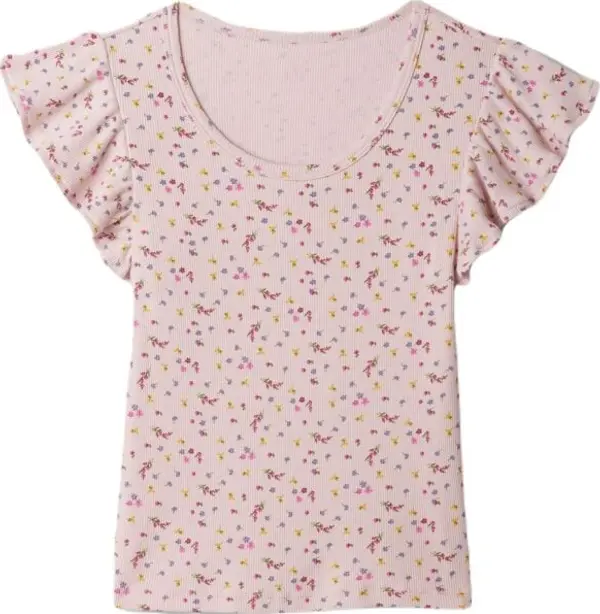 GAP GAP SCOOP Детска тениска, розово, размер