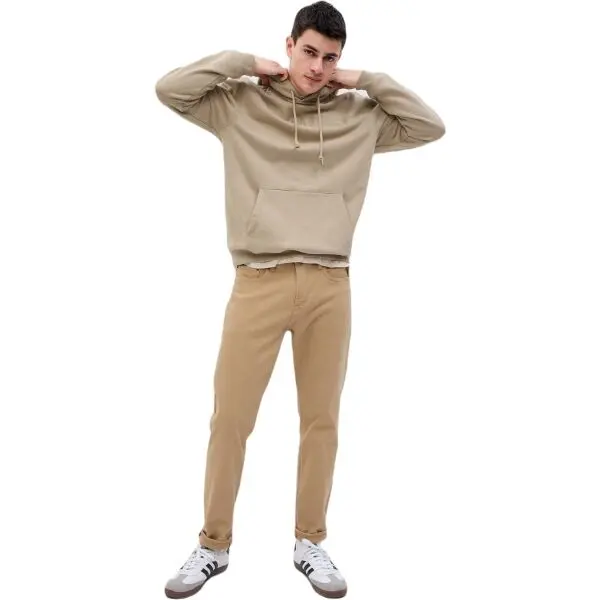 GAP GAP SLIM STR Мъжки дънки, бежово, размер