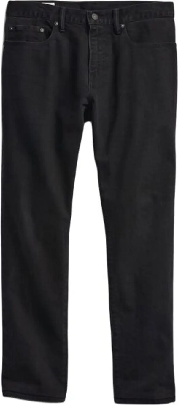 GAP GAP SLIM STR Мъжки дънки, черно, размер