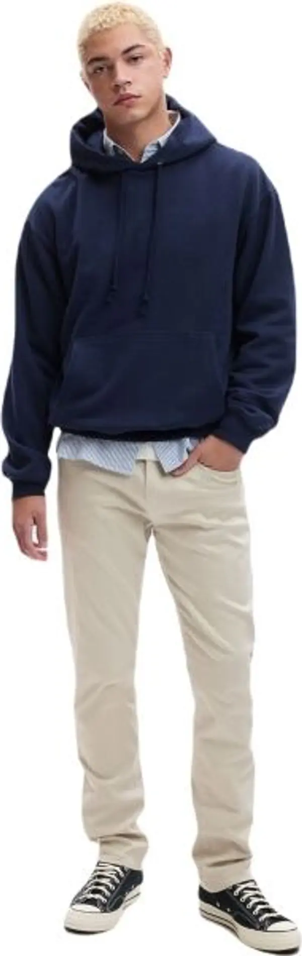 GAP GAP SLIM STRETCH 5 Мъжки дънки, бежово, размер