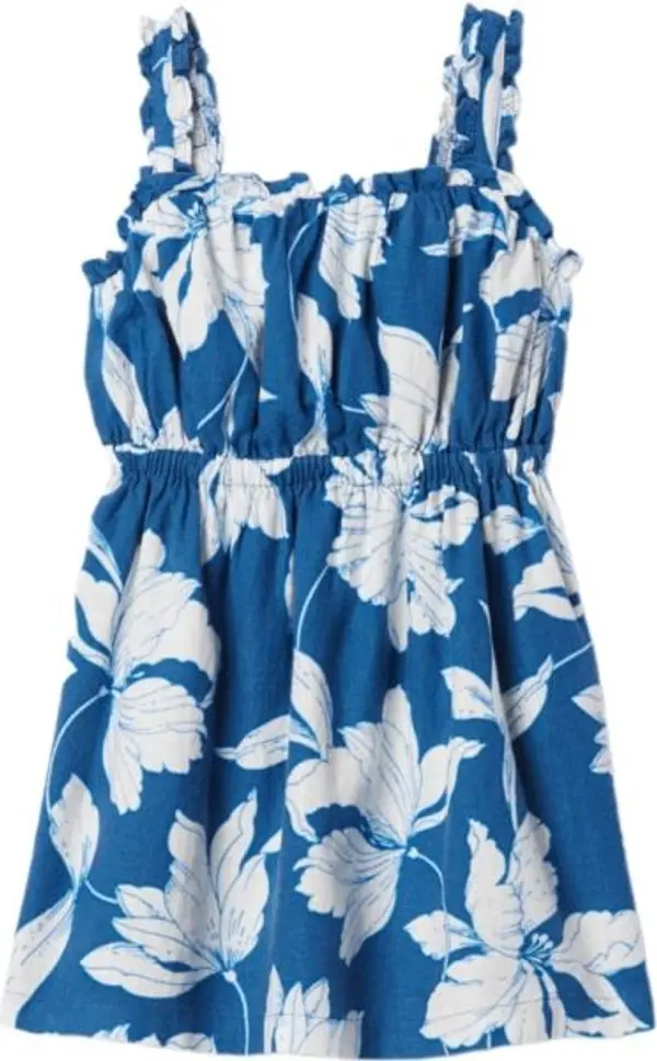 GAP GAP SMOCK Рокля за момичета, синьо, размер 5Y