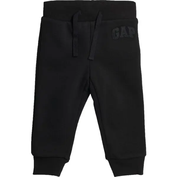 GAP GAP SOLID LOGO Долнище за момчета, черно, размер 4Y