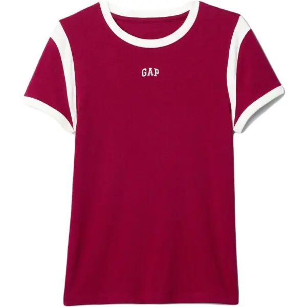 GAP GAP SS ABBRV LOGO Дамска тениска, винен, размер