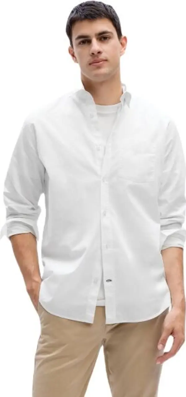 GAP GAP СТАНДАРТ Мъжка риза, бяло, размер