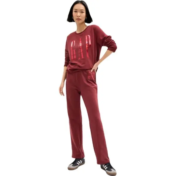 GAP GAP STRAIGHT LEG Дамски спортни панталони, винен, размер