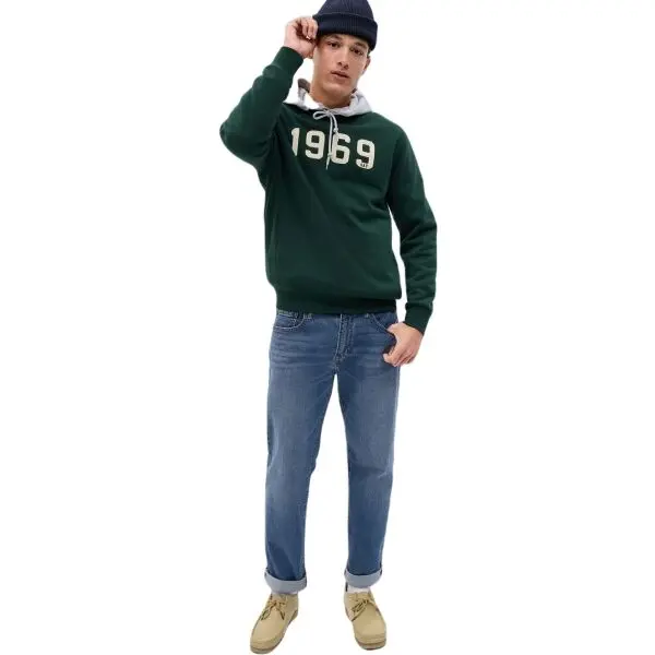 GAP GAP STRAIGHT Мъжки дънки, синьо, размер