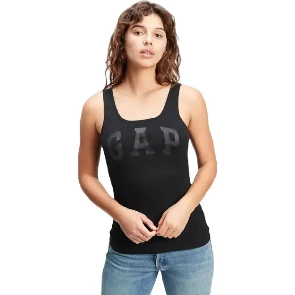 GAP GAP TANK Дамски потник, черно, размер
