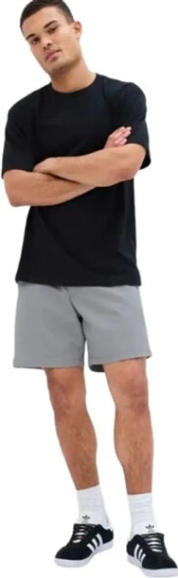 GAP GAP V-7IN ESSENTIAL Мъжки шорти, сиво, размер