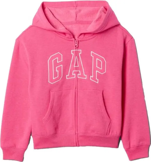 GAP GAP V-BAS HERITAGE FZ Горнище за момичета, розово, размер