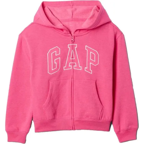 GAP GAP V-BAS HERITAGE FZ Горнище за момичета, розово, размер