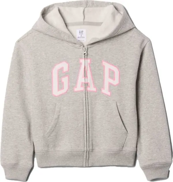 GAP GAP V-BAS HERITAGE FZ Горнище за момичета, сиво, размер