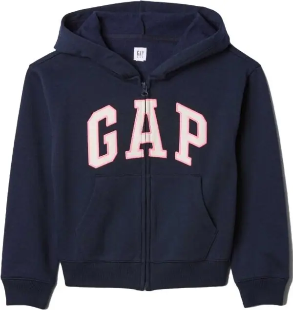 GAP GAP V-BAS HERITAGE FZ Горнище за момичета, тъмносин, размер