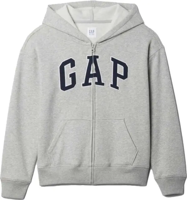 GAP GAP V-BAS HERITAGE FZ Момчешки суитшърт, сиво, размер