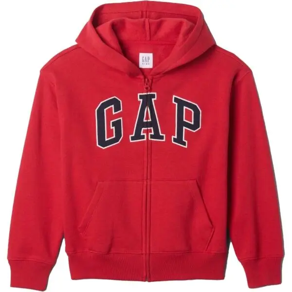 GAP GAP V-BAS HERITAGE FZ Суитшърт за момчета, червено, размер