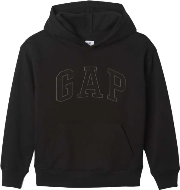 GAP GAP V-BAS HERITAGE PO Детски суитшърт, черно, размер