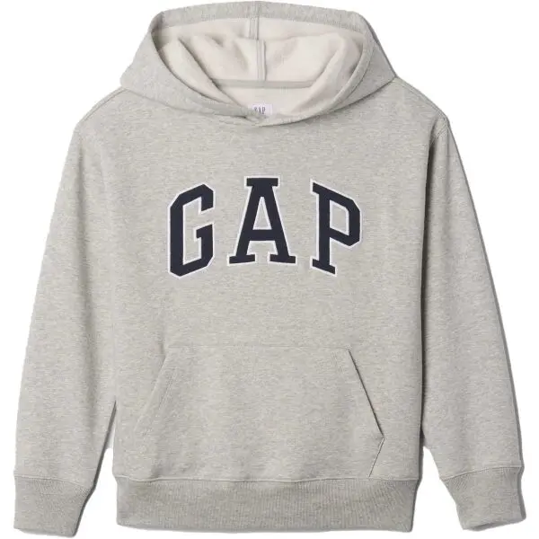GAP GAP V-BAS HERITAGE PO Момчешки суитшърт, сиво, размер
