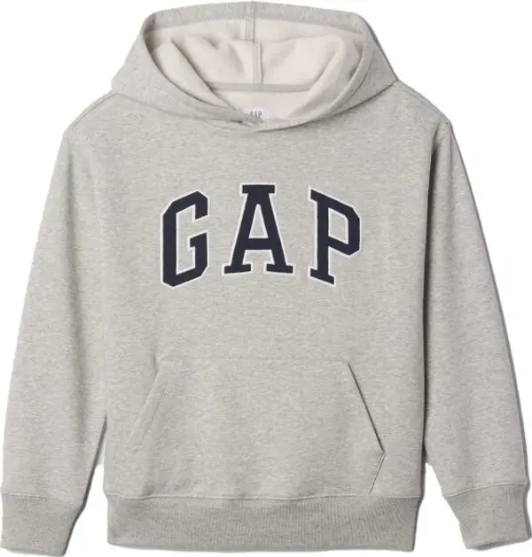 GAP GAP V-BAS HERITAGE PO Момчешки суитшърт, сиво, размер