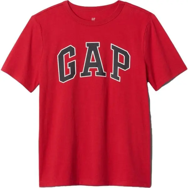 GAP GAP V-BAS LOGO Момчешка тениска, червено, размер