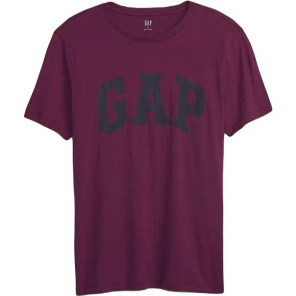 GAP GAP V-BASIC LOGO T Мъжка тениска, винен, размер