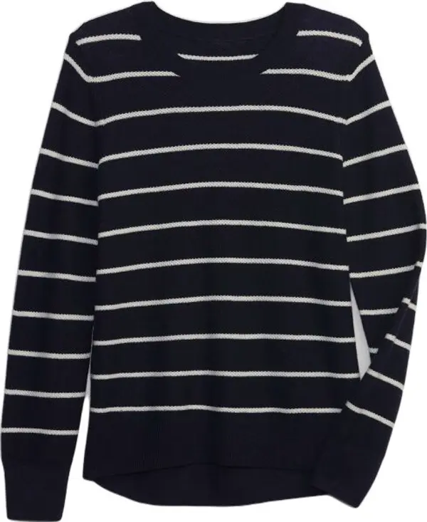 GAP GAP V-BELLA CREW Дамски пуловер, тъмносин, размер