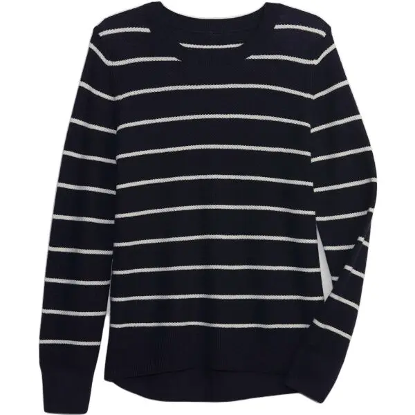 GAP GAP V-BELLA CREW Дамски пуловер, тъмносин, размер