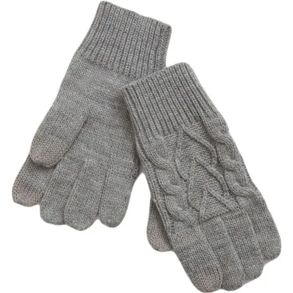 GAP GAP V-CABLE Ръкавици за момичета, сиво, размер