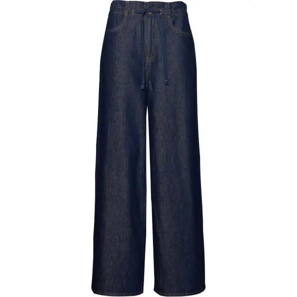 GAP GAP V-DRAWSTRING BAGGY RINSE Дамски дънки, тъмносин, размер