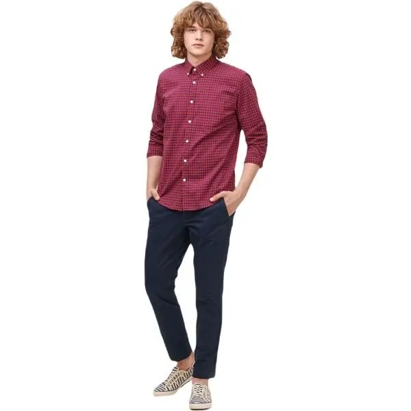 GAP GAP V-ESSENTIAL Мъжки панталони, тъмносин, размер