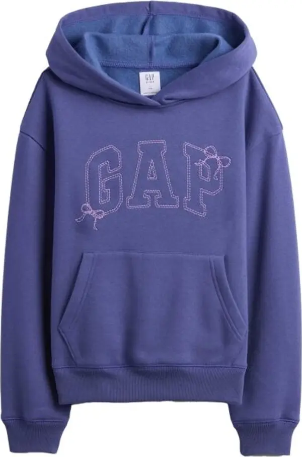 GAP GAP V-FA LOGO HERITAGE PO Детски суитшърт, синьо, размер