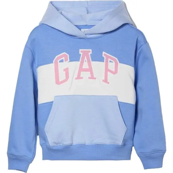 GAP GAP V-FA LOGO HERITAGE PO Детски суитшърт, синьо, размер