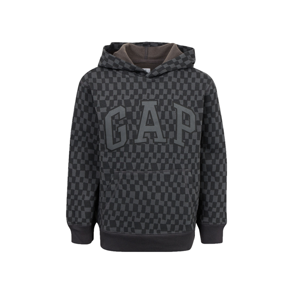 GAP GAP V-FALL FSHN LOGO PO Суитшърт за момчета, черно, размер