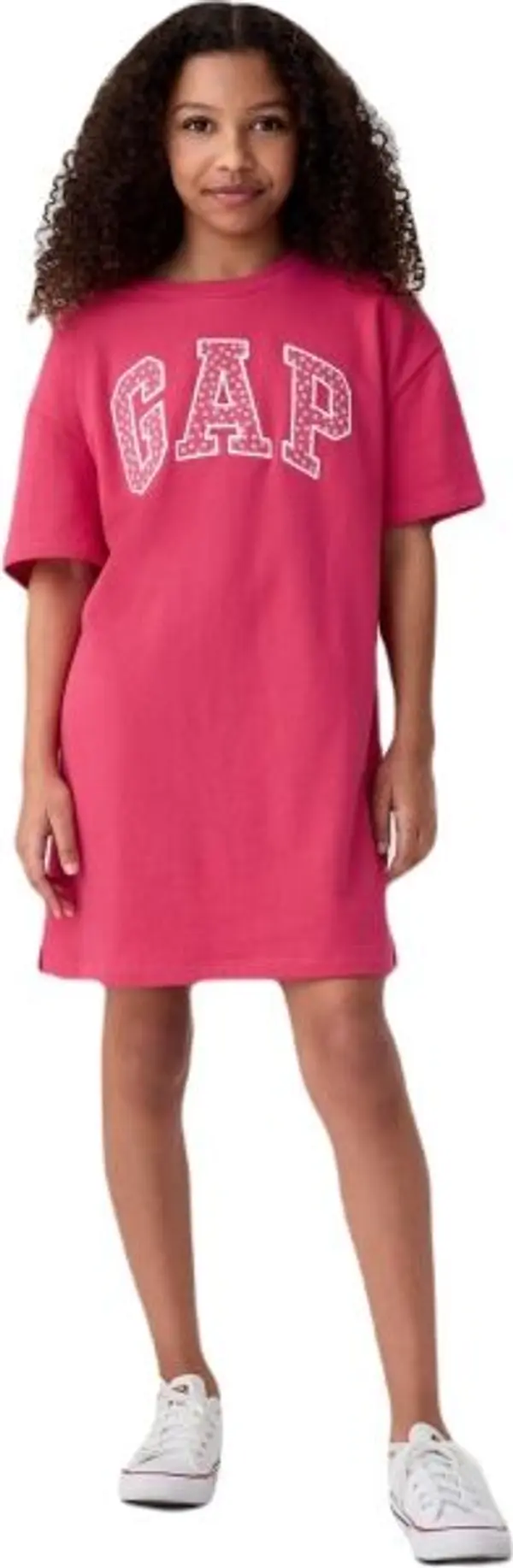 GAP GAP V-FR LOGO Детска рокля, розово, размер
