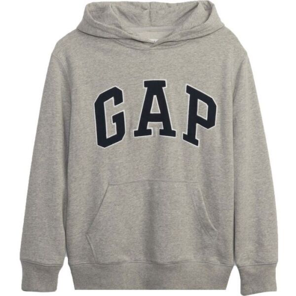 GAP GAP V-FRC FT NEW CAMPUS LOGO HOOD Суитшърт за момчета, сиво, размер