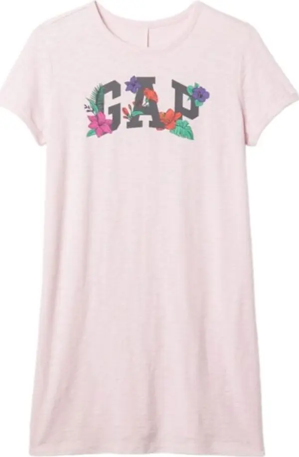 GAP GAP V-FRCH Дамска рокля, розово, размер