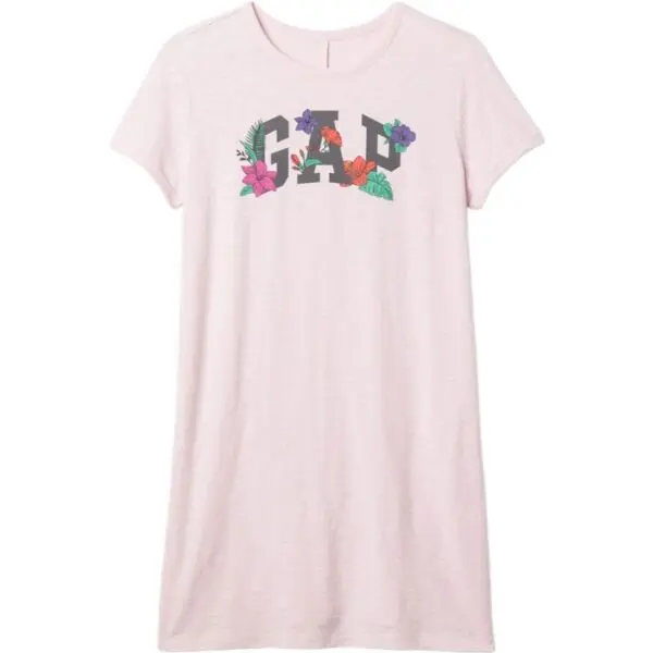 GAP GAP V-FRCH Дамска рокля, розово, размер