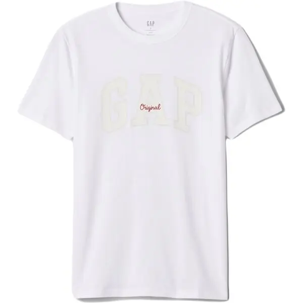 GAP GAP V-FRCH EVERYDAY Мъжка тениска, бяло, размер