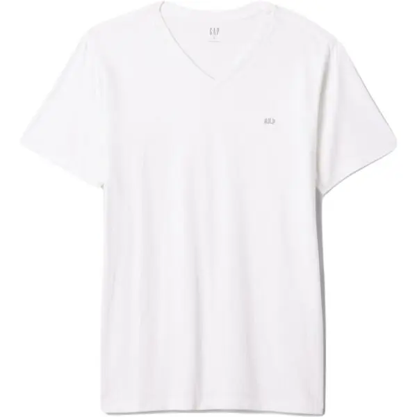 GAP GAP V-FRCH EVERYDAY Мъжка тениска, бяло, размер