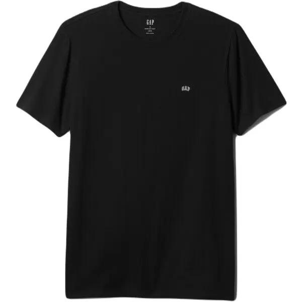 GAP GAP V-FRCH EVERYDAY Мъжка тениска, черно, размер