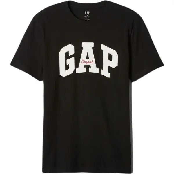 GAP GAP V-FRCH EVERYDAY Мъжка тениска, черно, размер