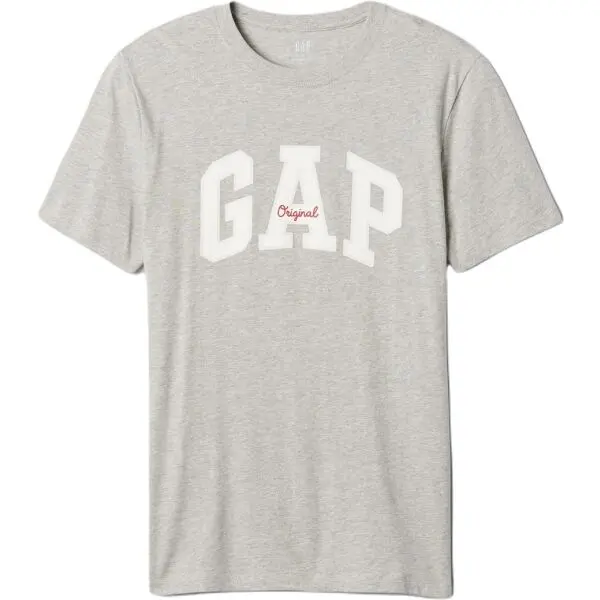GAP GAP V-FRCH EVERYDAY Мъжка тениска, сиво, размер