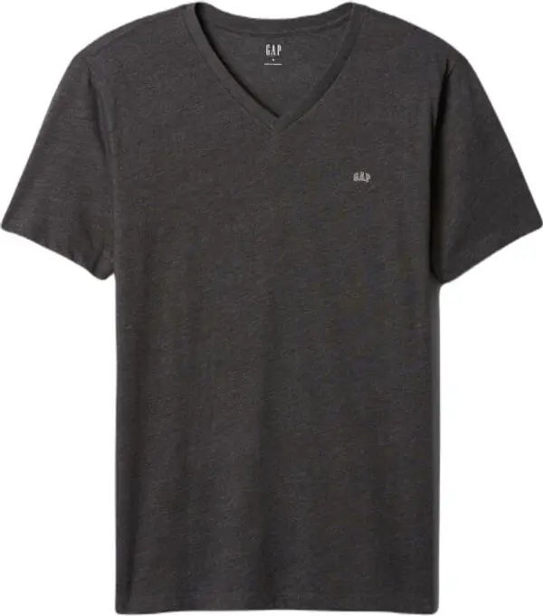 GAP GAP V-FRCH EVERYDAY Мъжка тениска, тъмносиво, размер