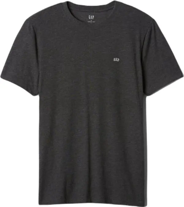 GAP GAP V-FRCH EVERYDAY Мъжка тениска, тъмносиво, размер