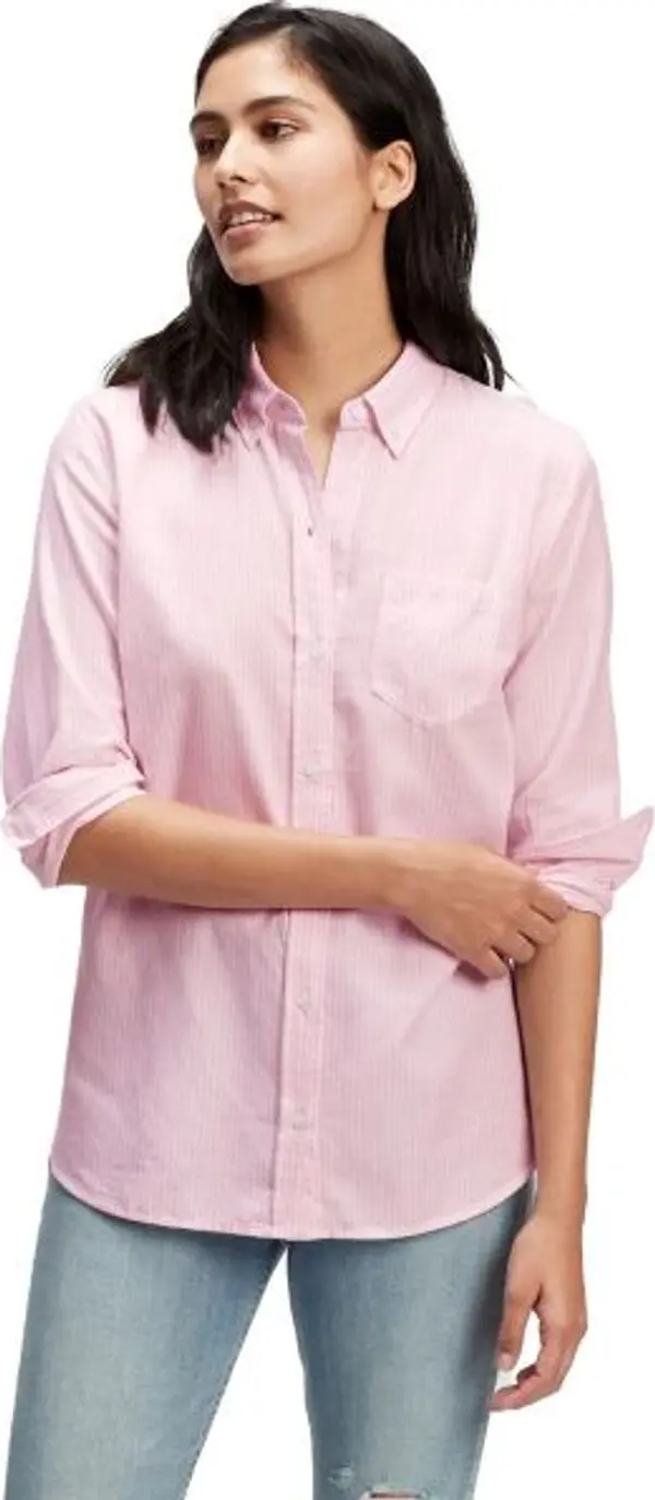 GAP GAP V-FRCH FITTED OXFORD Дамска риза, розово, размер